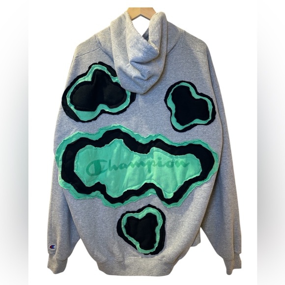 Upcycled Champion Hoodie - Picture 3 of 4